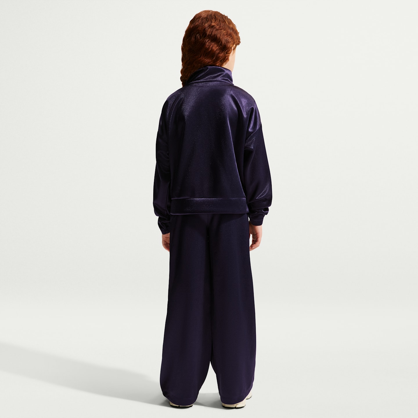Комплекты Nike Swoosh Sparkle 2-Piece Track Set для малышей, цвет: Фиолетовый, вариант 1 — фото 7