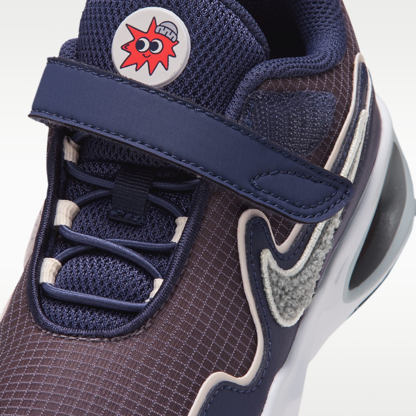 Детские кроссовки Nike Air Max Nova, цвет: Тёмно-синий / Бледная слоновая кость — фото 7
