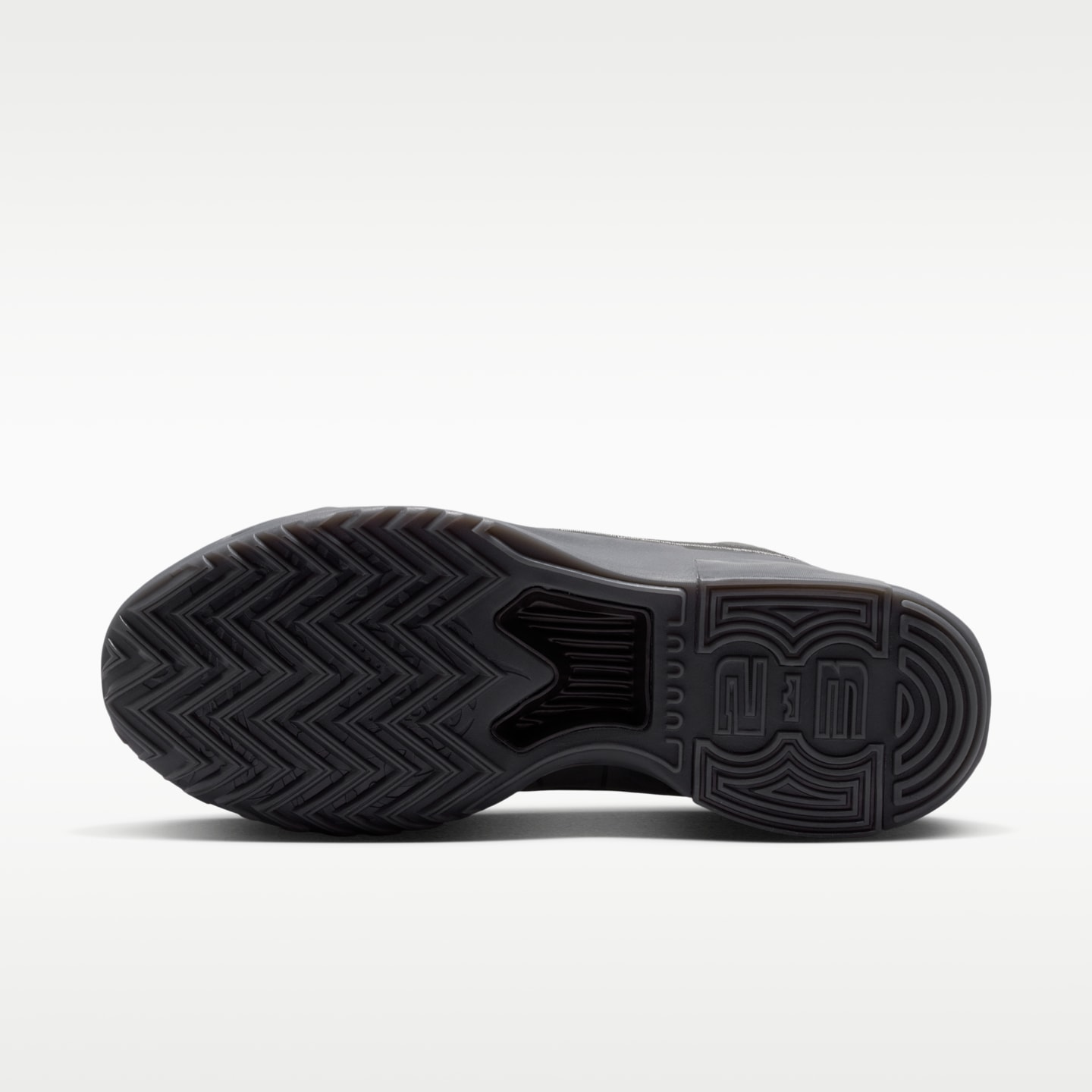 Мужские кроссовки Nike LeBron Witness 9 Basketball, цвет: Антрацитовый / Железный серый — фото 2