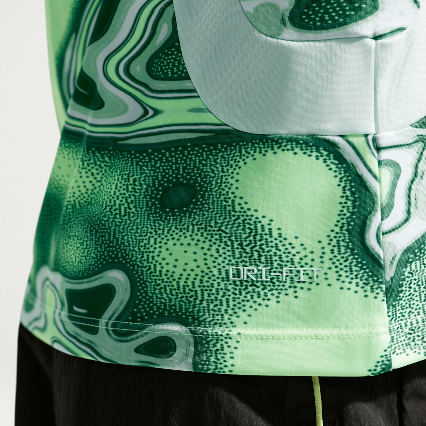Мужской топ Nike Project F.R.O.G. Liquify с коротким рукавом, цвет: Зелёный — фото 7
