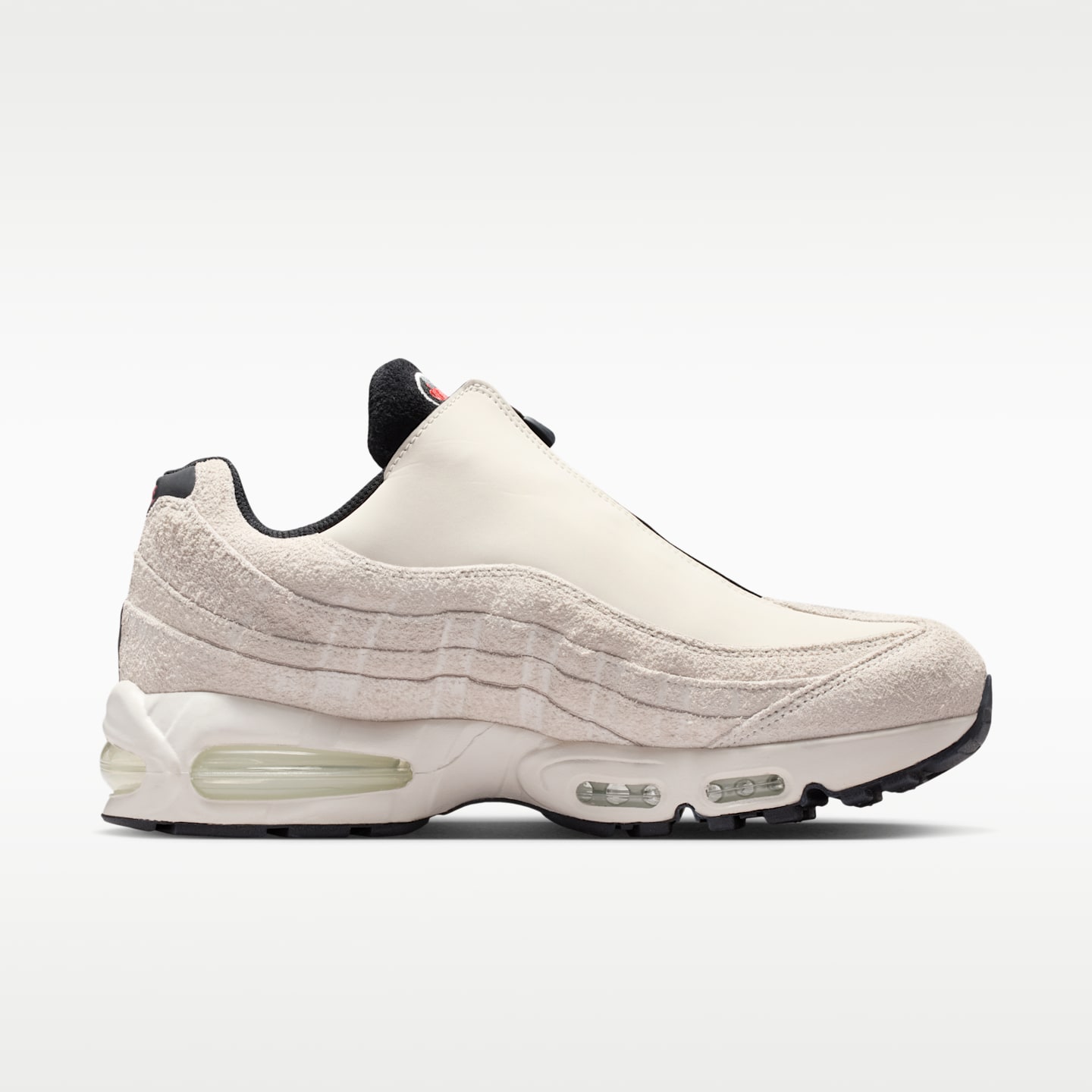 Мужские кроссовки Nike Air Max 95 Big Bubble, цвет: Малиновый / Серый — фото 3