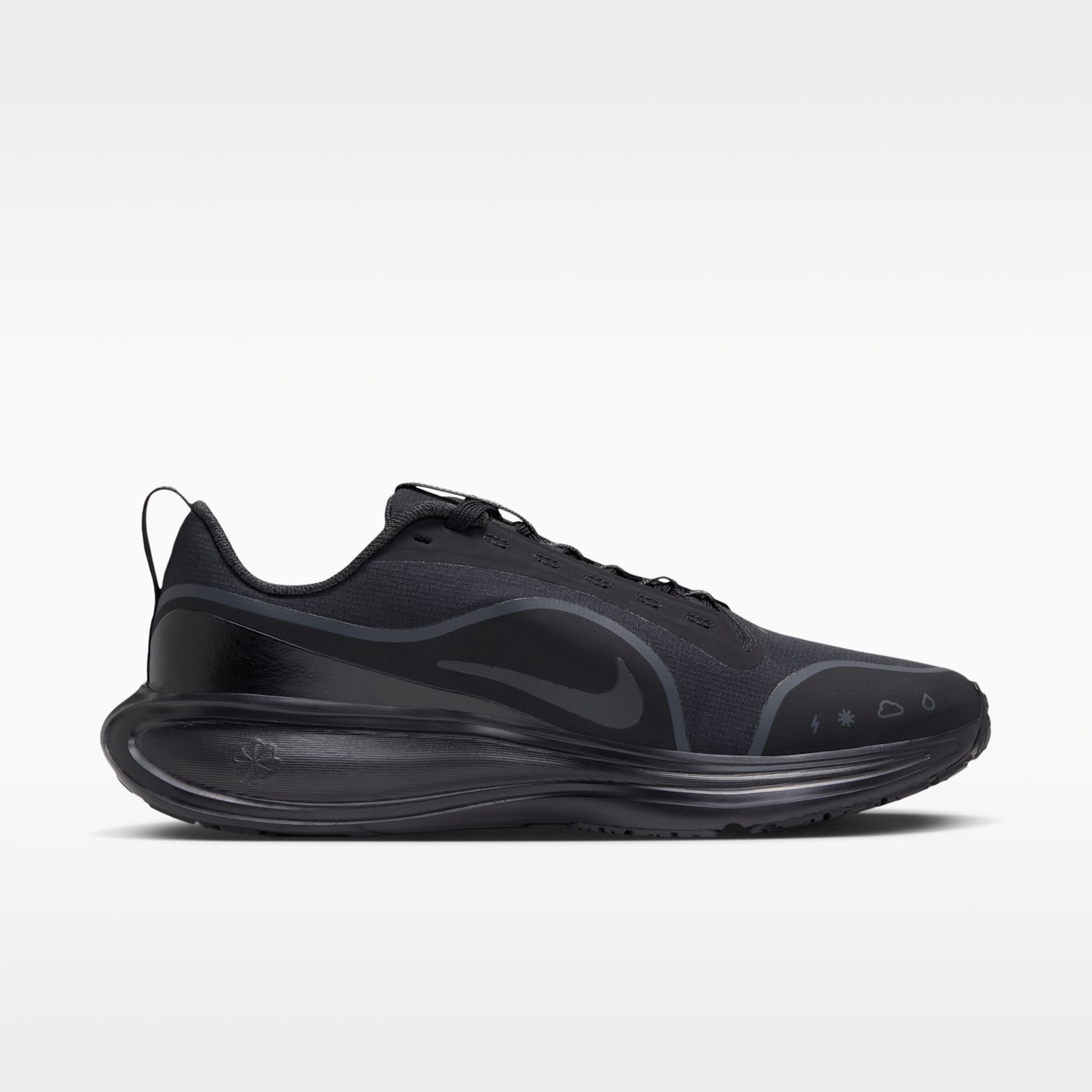 Женские кроссовки Nike Revolution 8 Utility Road Running, цвет: Чёрный / Антрацитовый — фото 3