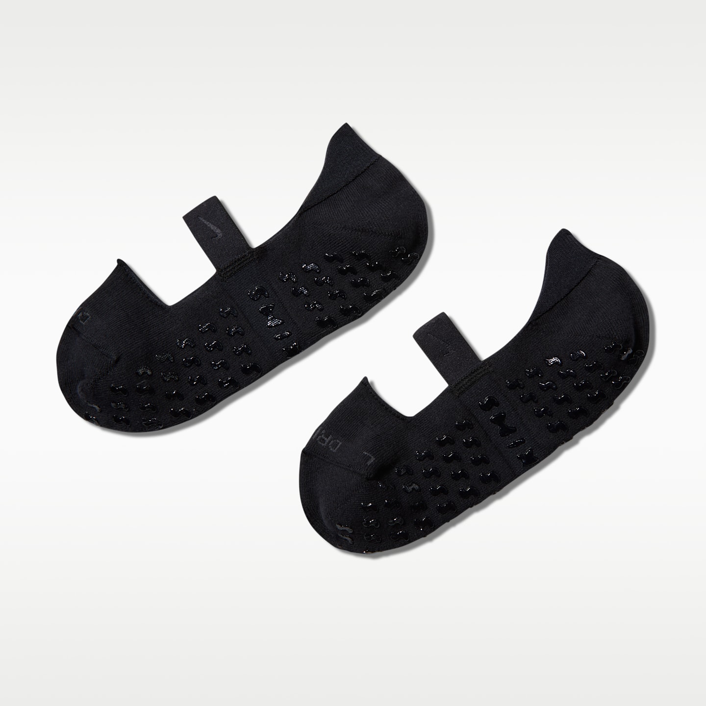 Женские носки-невидимки NikeSKIMS Dri-FIT для пилатеса, 1 пара, цвет: Обсидиановый — фото 5