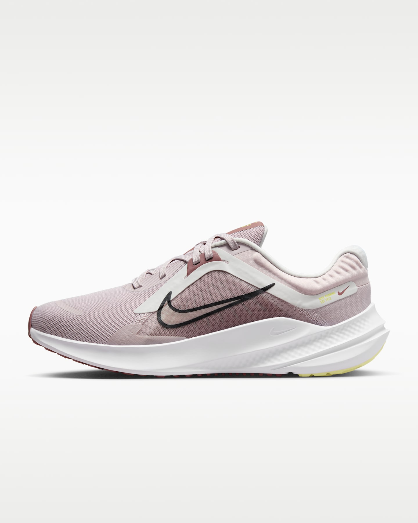Женские кроссовки Nike Quest 5 Road Running, цвет: Платиновый фиолетовый / Розовато-лиловый — фото 9