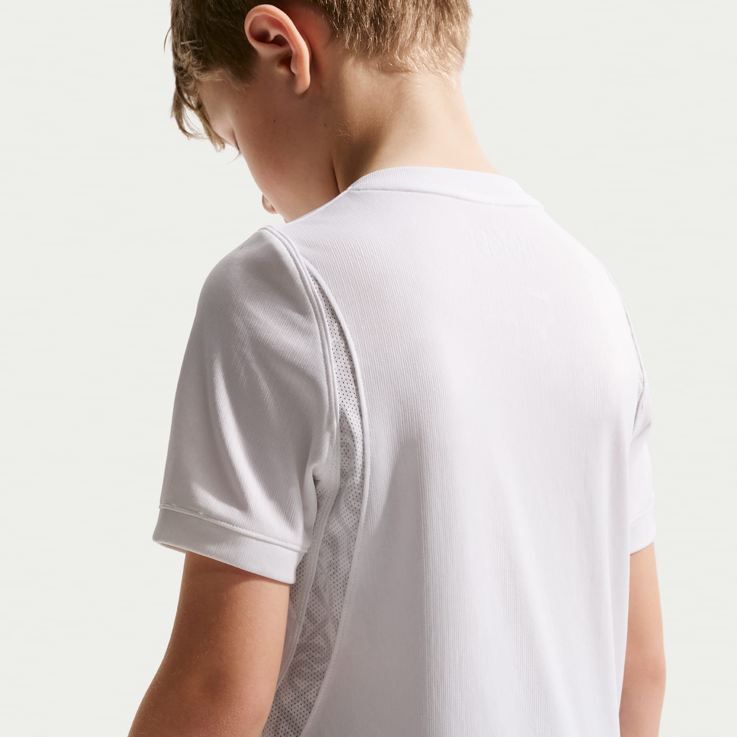 Детский топ Nike Norway 2026 Stadium Third Dri-FIT Soccer Replica Jersey, цвет: Белый / Чистый платиновый — фото 5