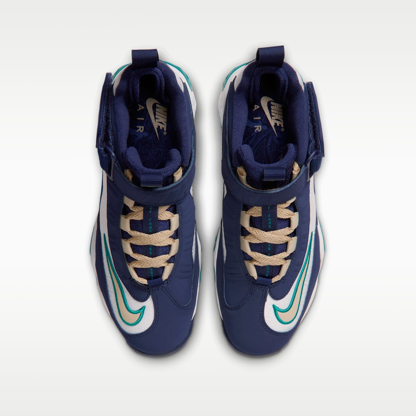 Детские кроссовки Nike Air Griffey Max 1 Shoes, цвет: Тёмно-синий / Снежный белый — фото 4