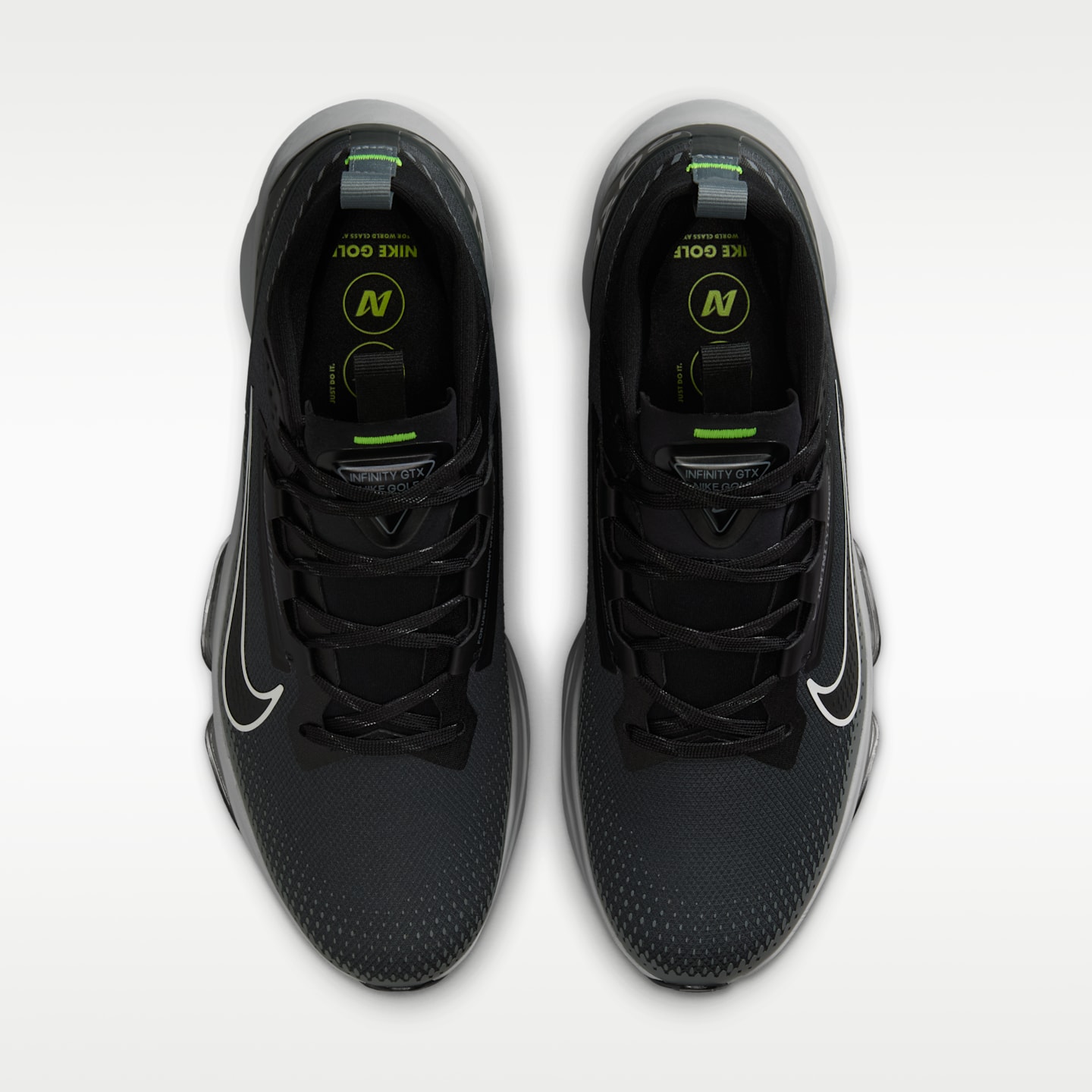 Мужские кроссовки для гольфа Nike Infinity Tour 2 GORE-TEX, цвет: Серый — фото 4
