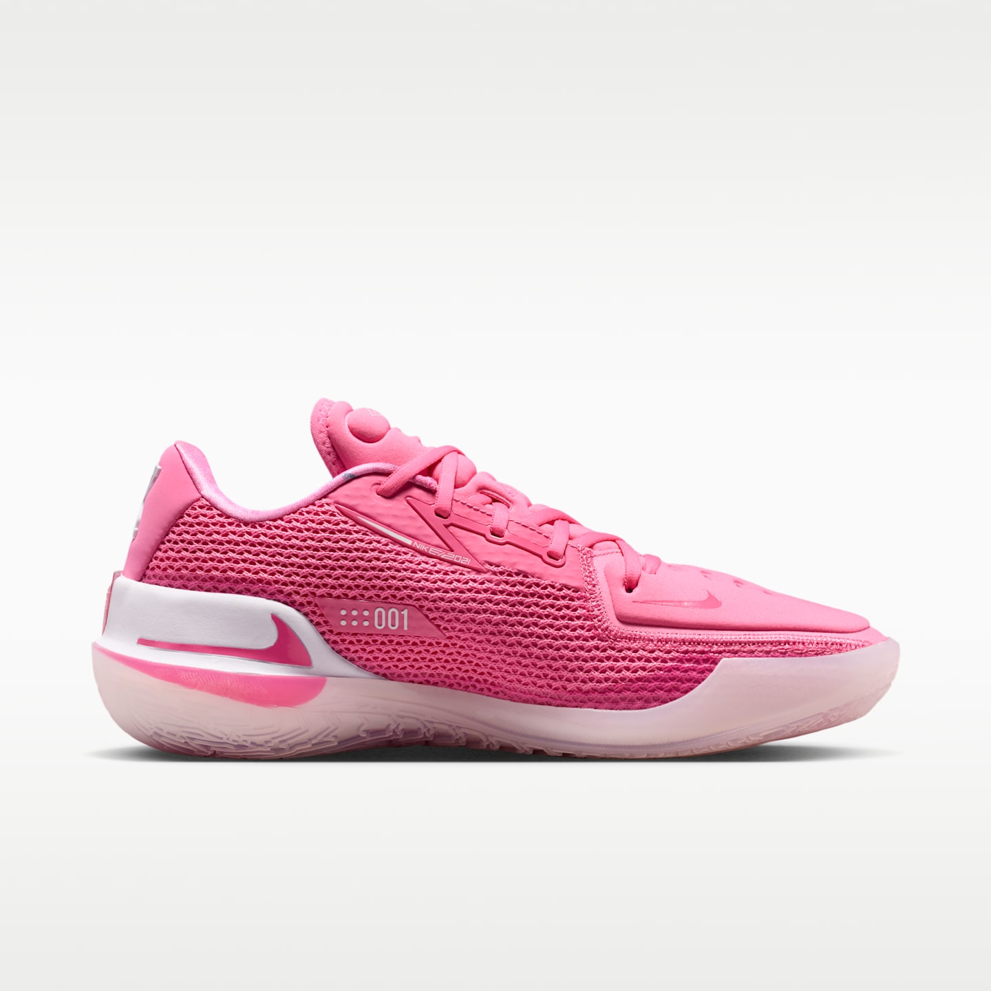 Мужские кроссовки Nike G.T. Cut Basketball, цвет: Розовый / Белый — фото 3
