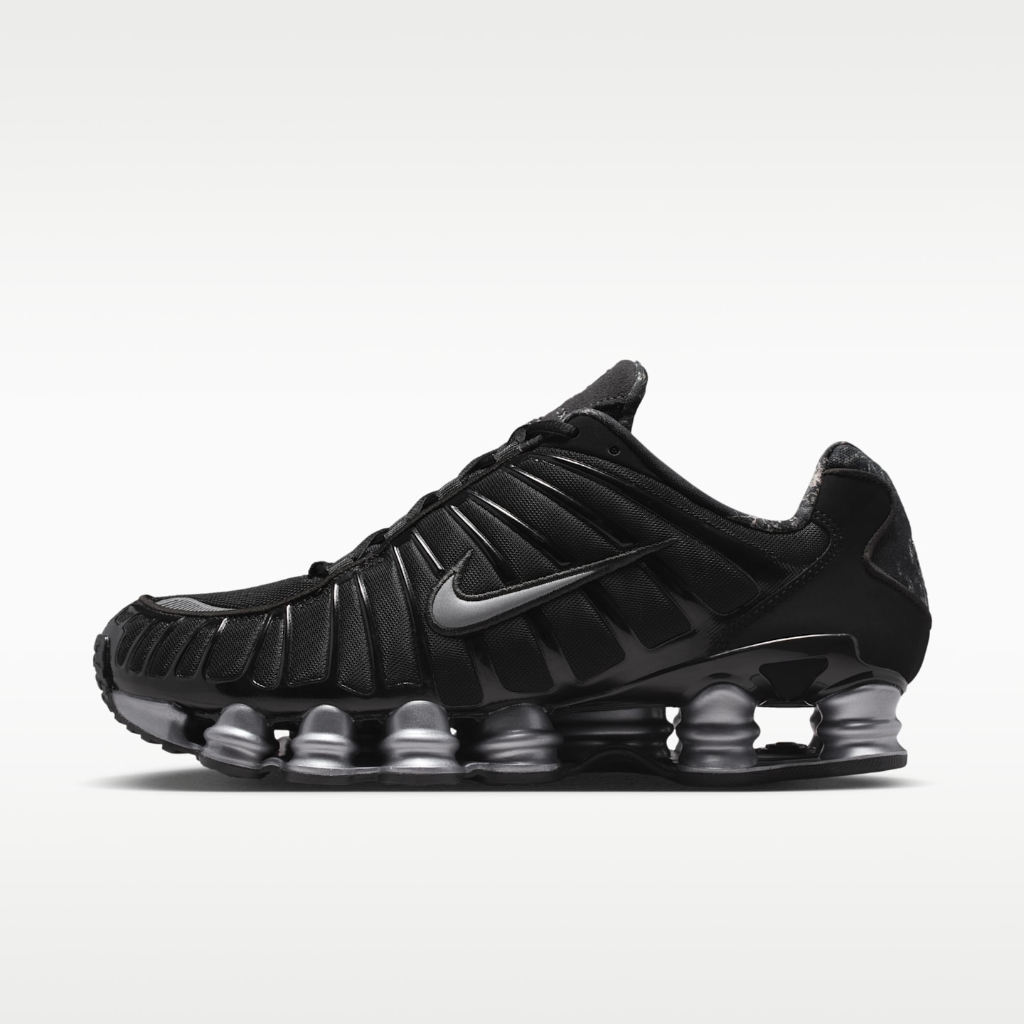 Мужские кроссовки Nike Shox TL SE, цвет: Чёрный / Серый — фото 1
