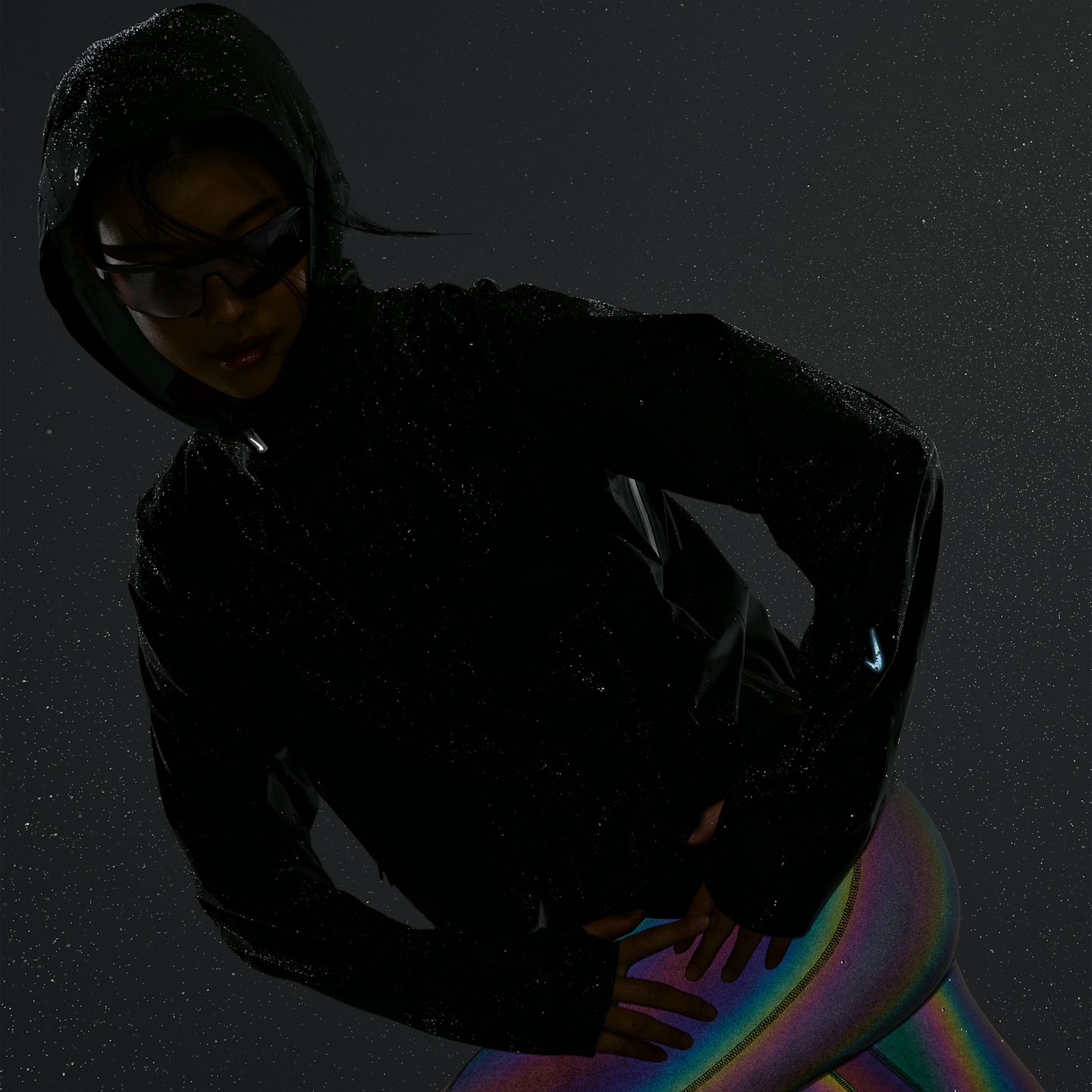 Женская куртка NikeLab Running Storm-FIT ADV, цвет: Чёрный — фото 10