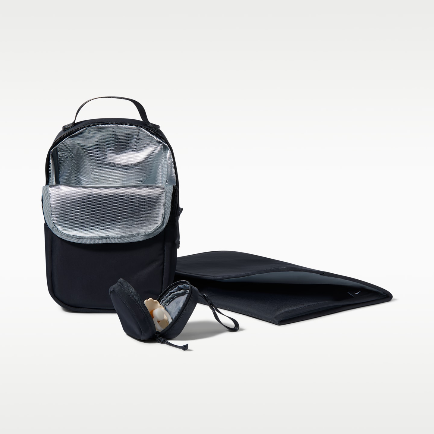 Сумка Nike (M) Convertible Diaper Bag 2.0 (Maternity) (25L), цвет: Чёрный / Антрацитовый — фото 7