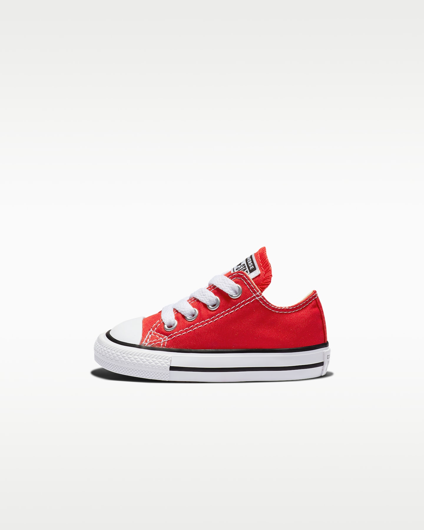 Детские кроссовки Nike Converse Chuck Taylor All Star Low Top Infant/Toddler Shoe, цвет: Красный — фото 8
