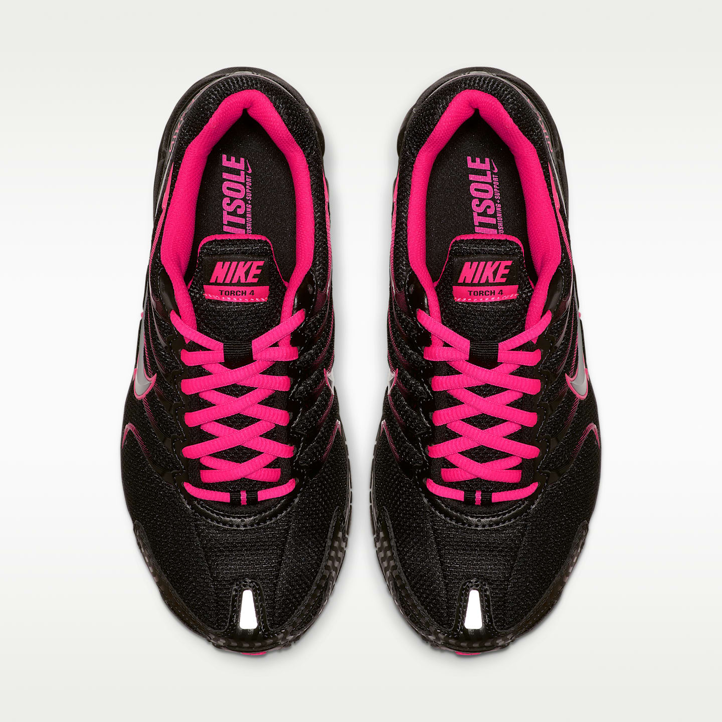 Женские кроссовки Nike Air Max Torch 4 Shoe, цвет: Чёрный / Розовый — фото 4
