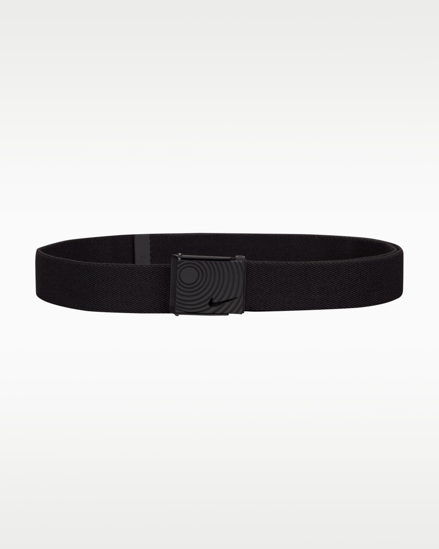 Мужской ремень Nike Outsole Stretch Web Belt, цвет: Чёрный — фото 4