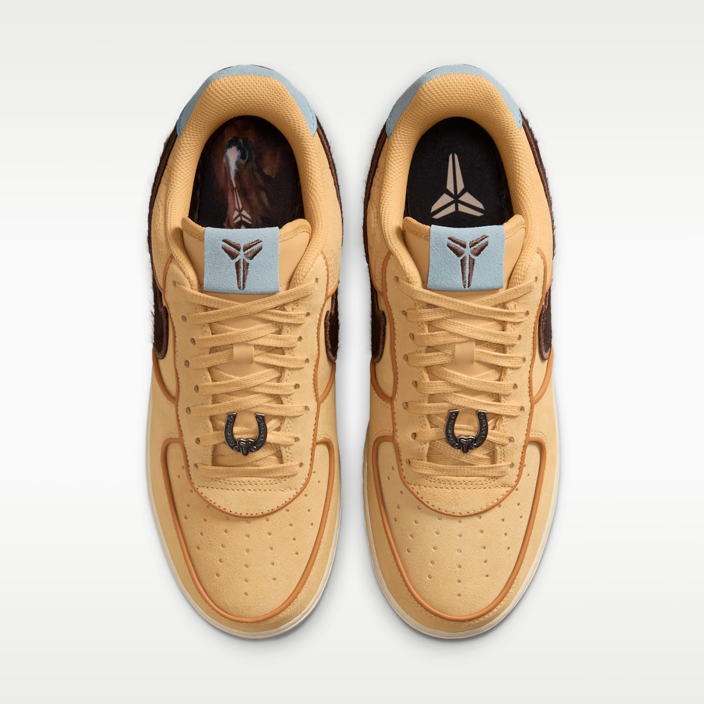 Мужские кроссовки Nike Air Force 1 Low Protro, цвет: Кремовый / Коричневый — фото 4