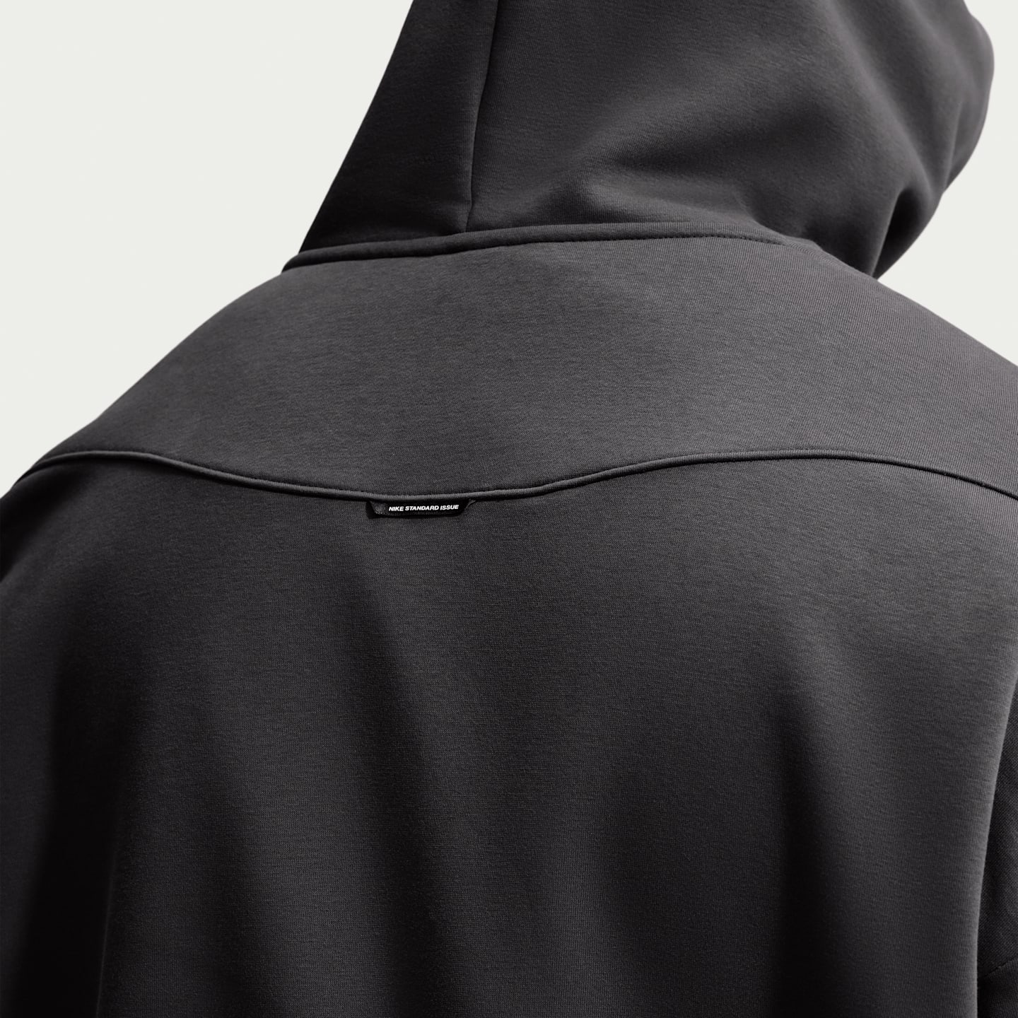 Мужское баскетбольное худи-пуловер Nike Standard Issue с начёсом, цвет: Антрацитовый / Белый — фото 8