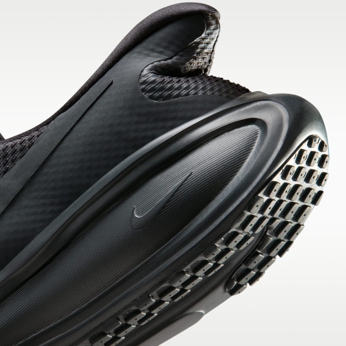 Мужские беговые кроссовки Nike Revolution 8 EasyOn, цвет: Антрацитовый / Чёрный — фото 9