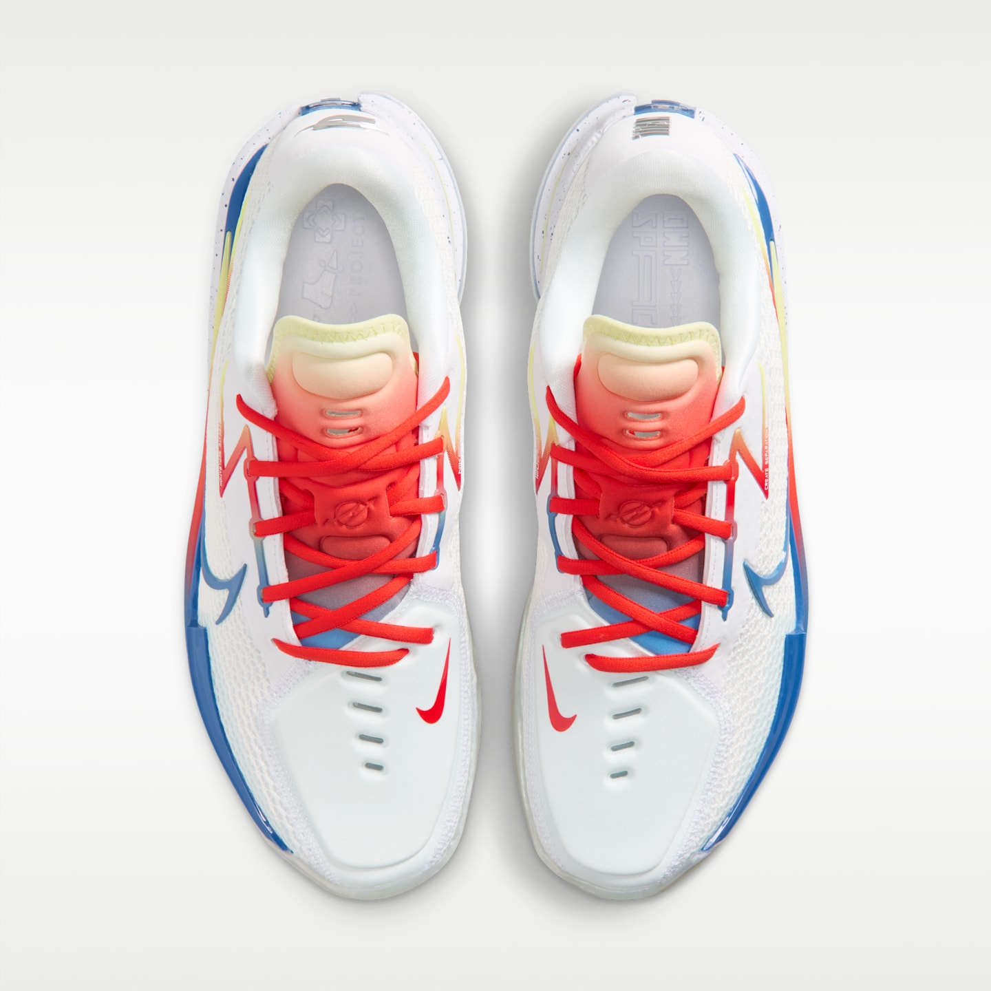Мужские кроссовки Nike G.T. Cut "Dylan Harper x Titan" Basketball, цвет: Белый / Красный — фото 4