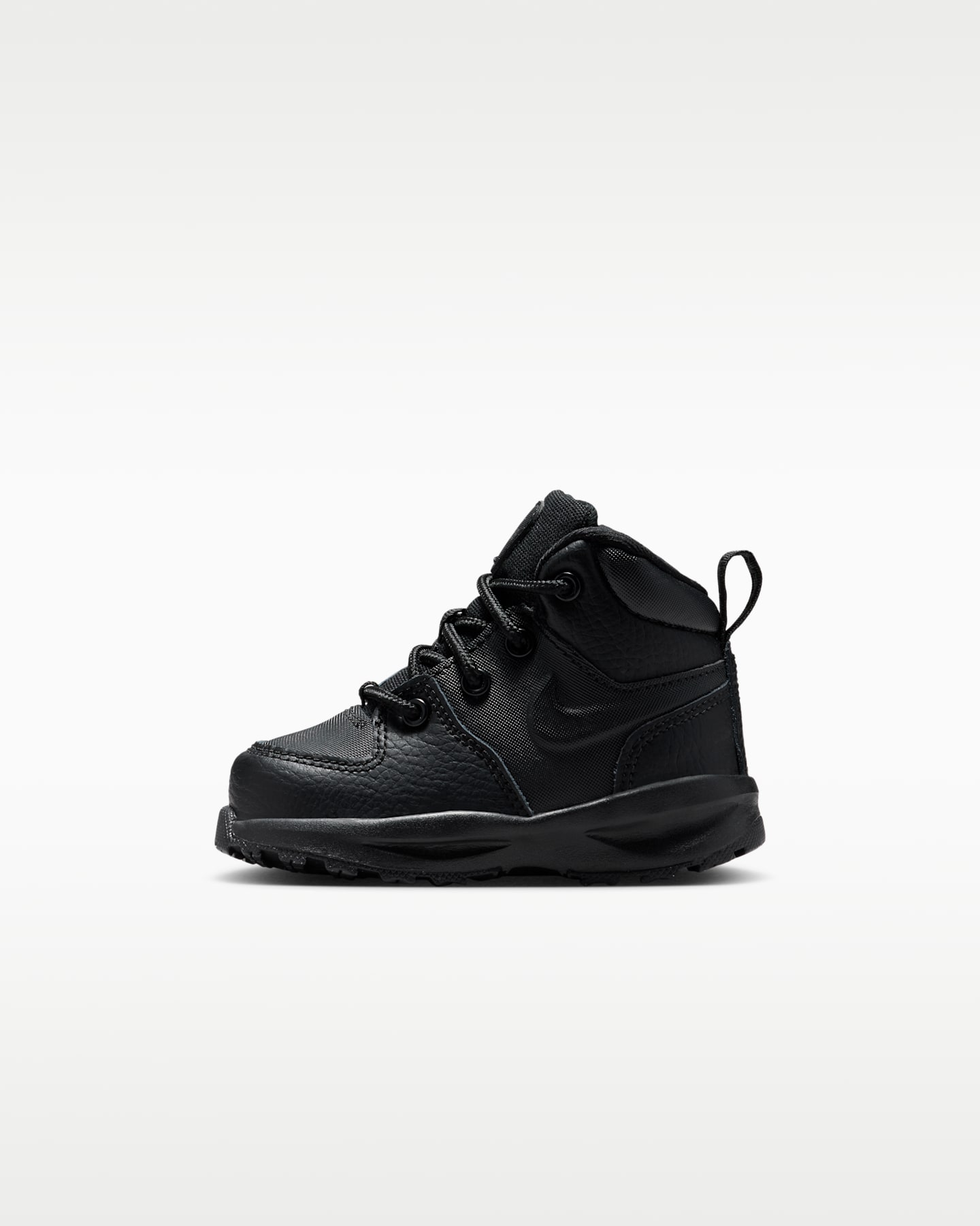 Детские ботинки Nike Manoa 17 Big Kids' Boots, цвет: Чёрный — фото 8