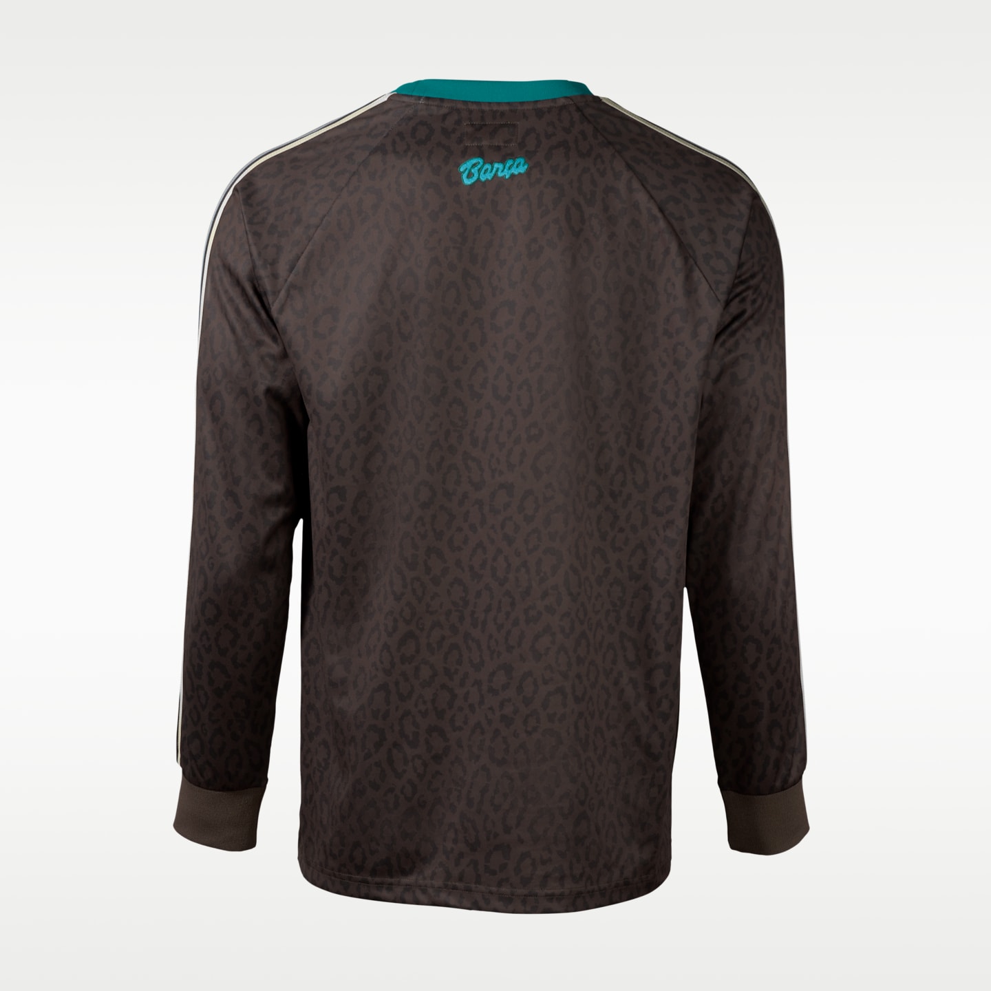 Мужской топ Nike FC Barcelona x Golf Wang Dri-FIT Soccer Long-Sleeve, цвет: Коричневый — фото 2