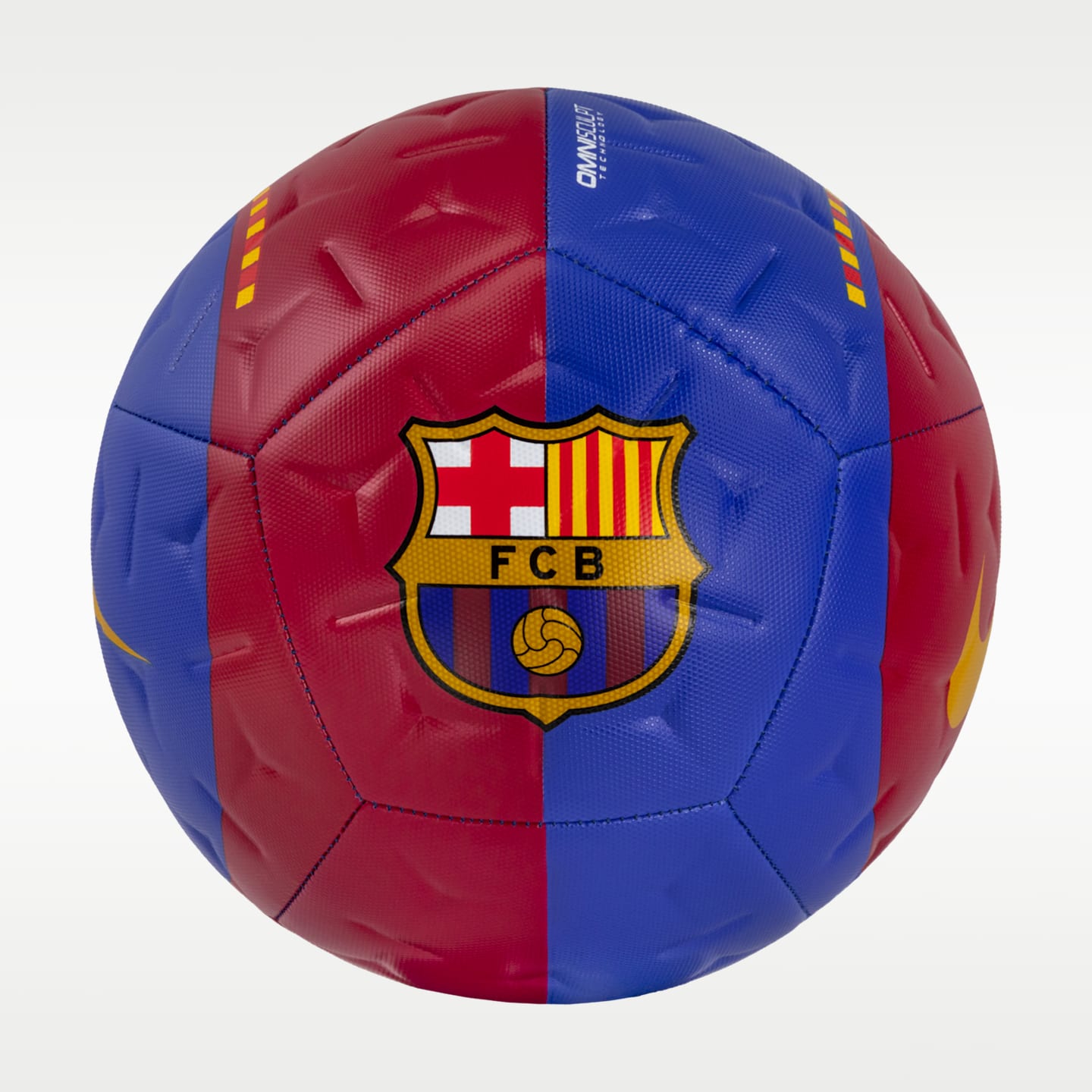 Мяч Nike FC Barcelona Academy Soccer Ball, цвет: Королевский синий — фото 2