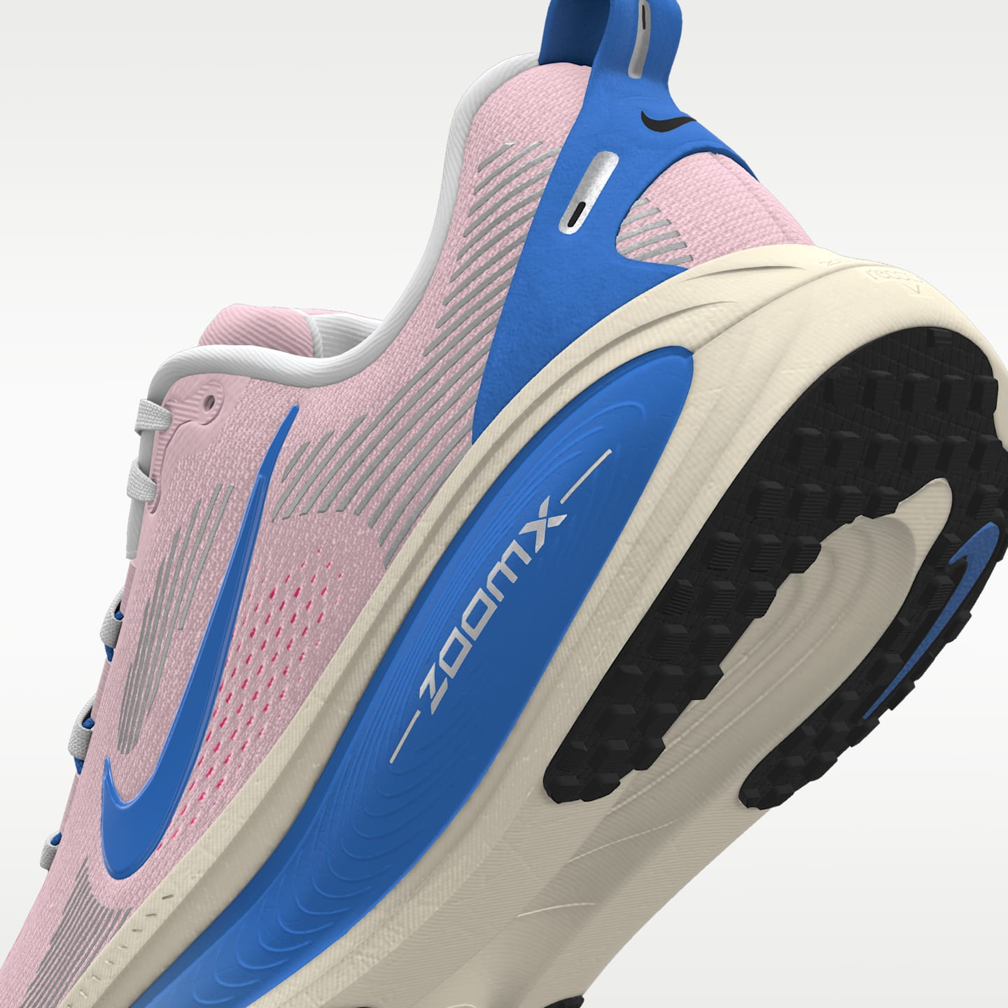 Женские кроссовки Nike Vomero 18 By Karen Robles Custom Road Running, цвет: Разноцветный — фото 8