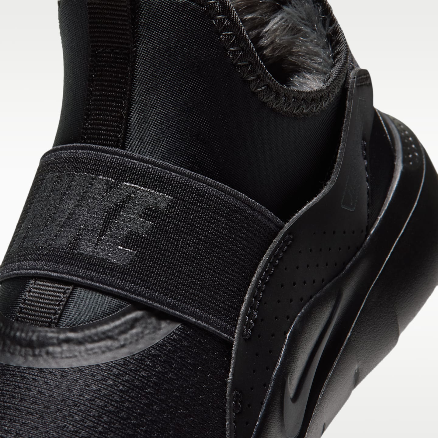 Детские утеплённые кроссовки Nike Flex Runner для малышей, цвет: Чёрный / Серый — фото 7
