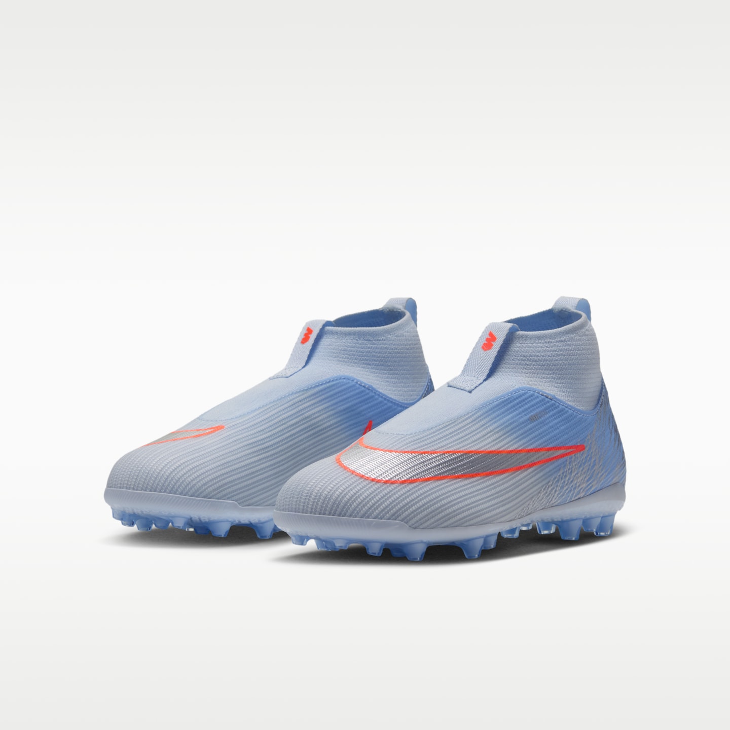 Детские бутсы Nike United Jr. Mercurial Superfly 11 Academy Artificial-Grass High-Top Soccer, цвет: Разноцветный / Чёрный — фото 5