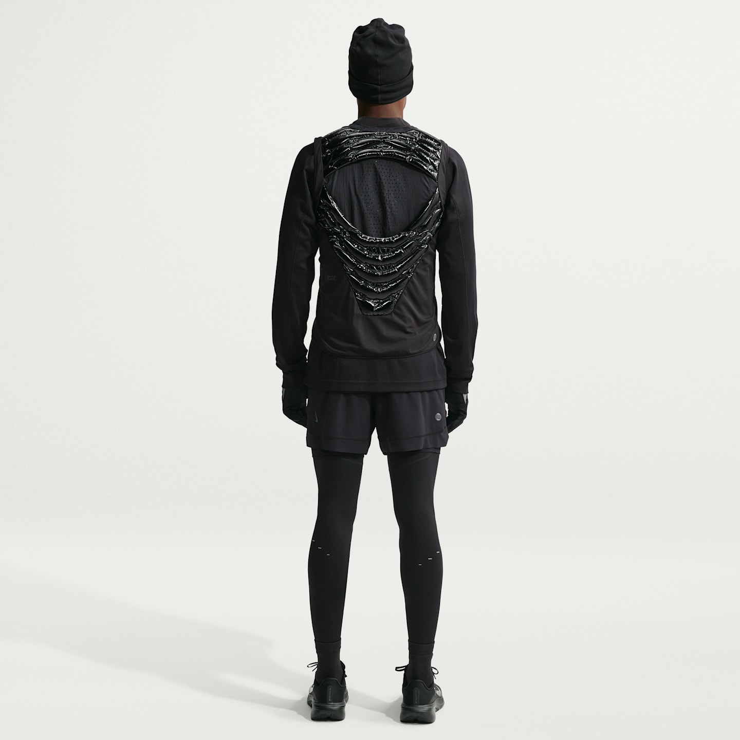 Мужские шорты NikeLab Running 5" 2-in-1 Shorts, цвет: Чёрный — фото 5