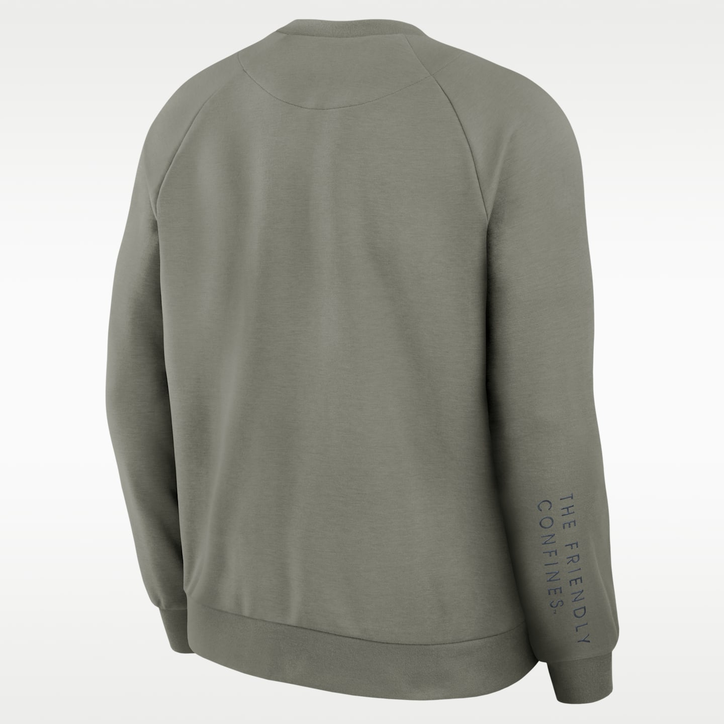 Мужской свитер Nike Chicago Cubs Primary Dri-FIT MLB Pullover Crew, цвет: Серый — фото 2