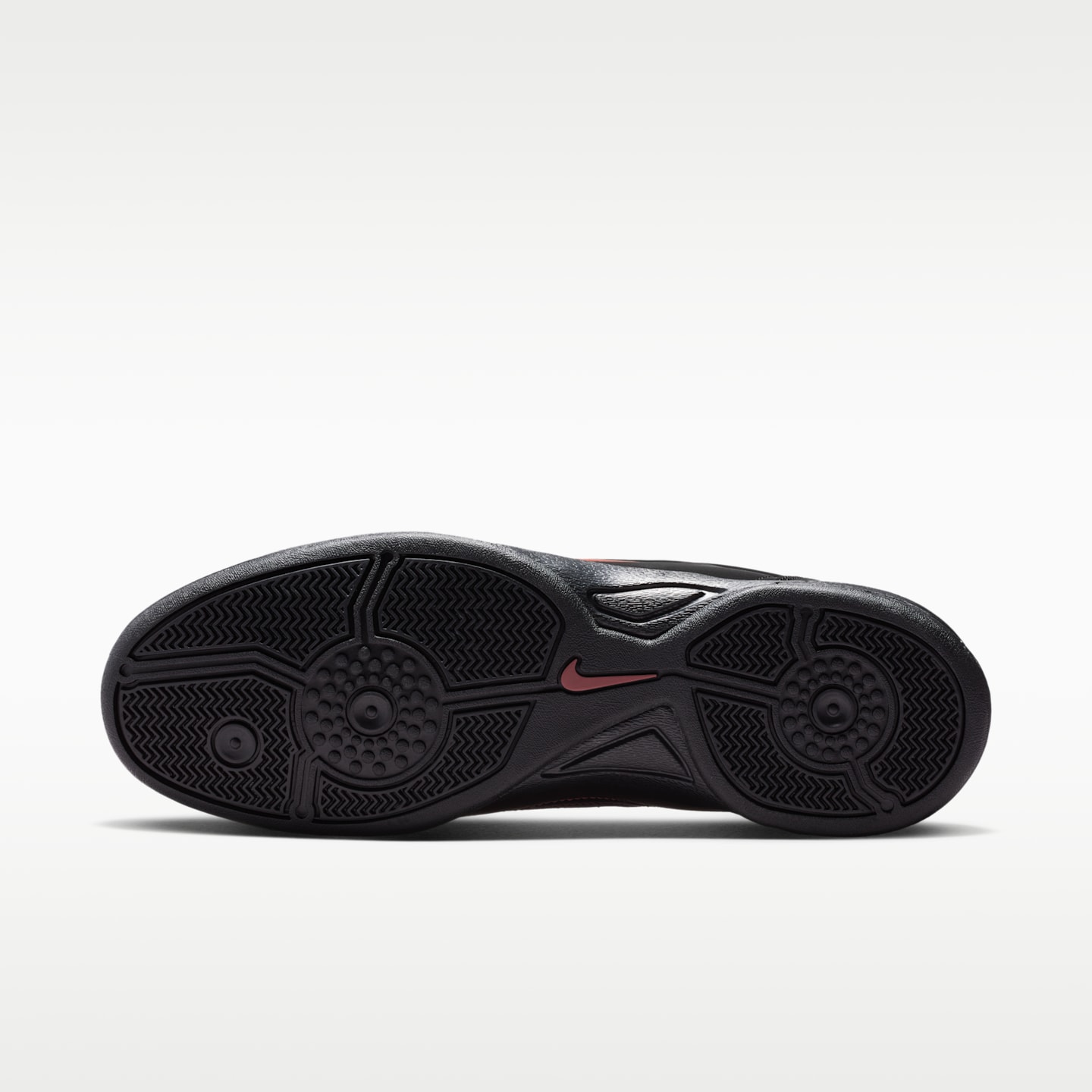 Мужские кроссовки Nike T90 SP, цвет: Чёрный / Красный сепия — фото 2