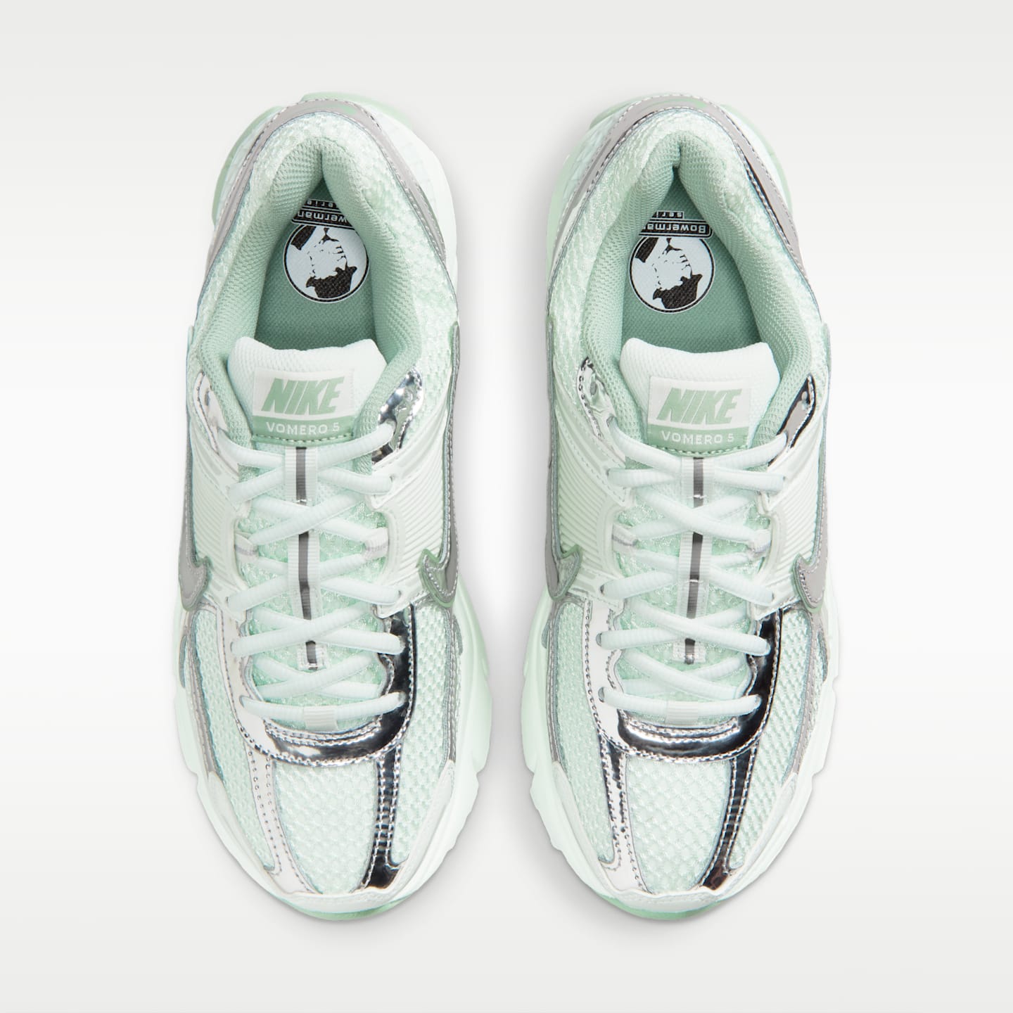 Женские кроссовки Nike Zoom Vomero 5 Shoes, цвет: Зелёный / Еловый — фото 4