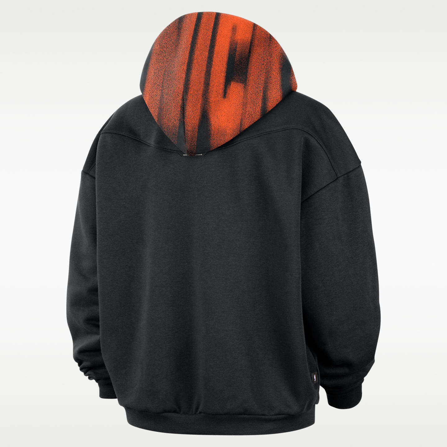 Мужское худи Nike New York Knicks Standard Issue Fleece Basketball, цвет: Чёрный / Белый — фото 2