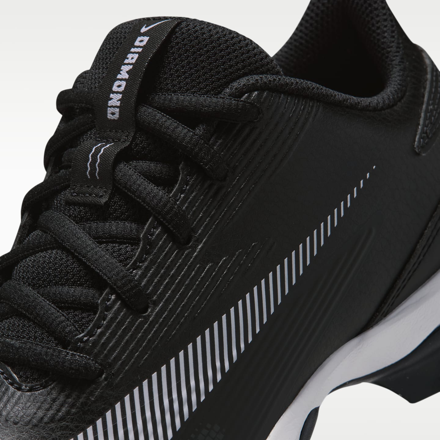 Детские бутсы Nike Diamond Clutch Baseball Cleats, цвет: Чёрный / Антрацитовый — фото 8