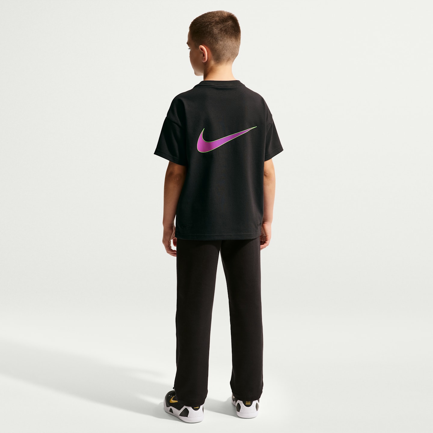 Детская баскетбольная футболка Nike Kobe Mambacurial Dri-FIT, цвет: Чёрный — фото 5