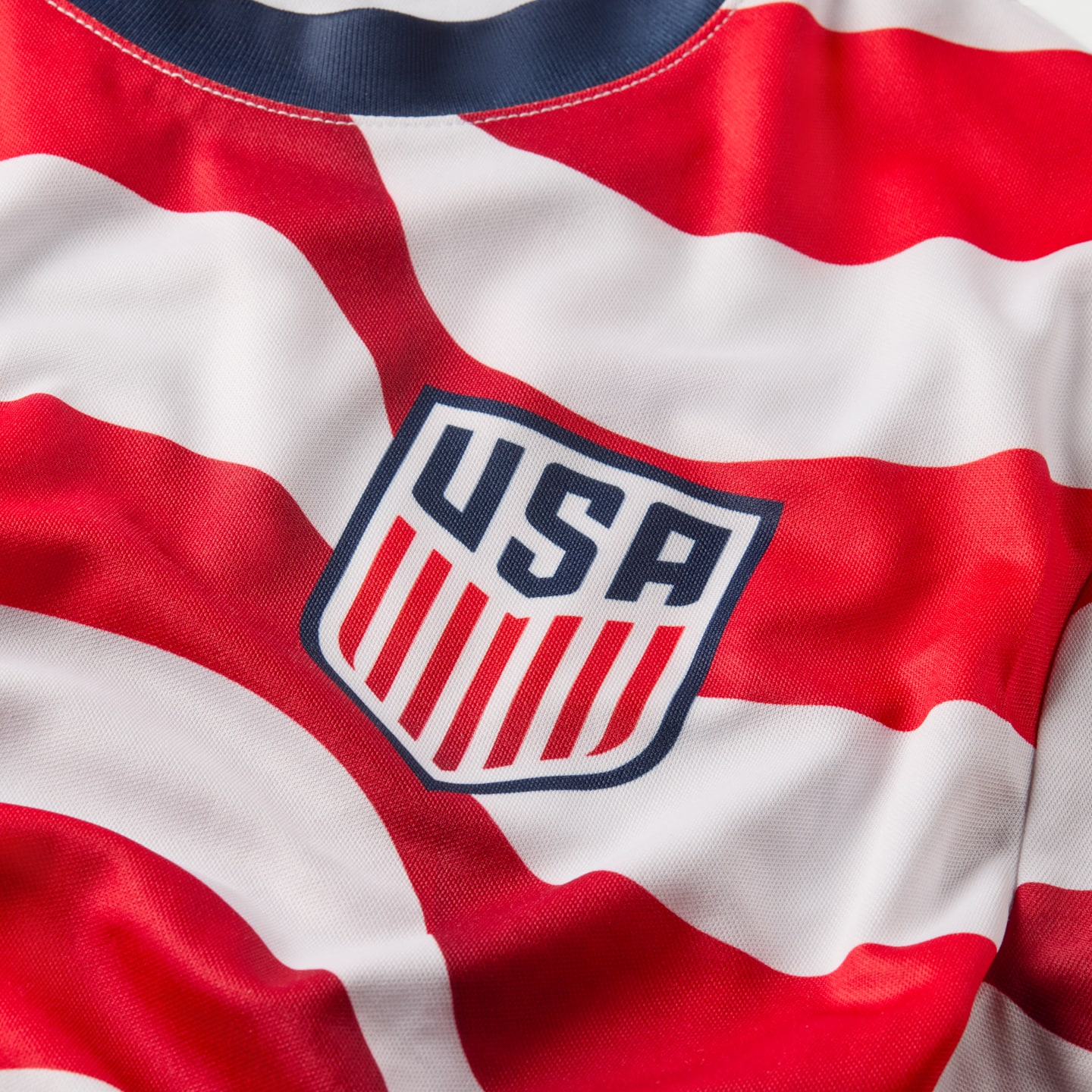 Мужской футбольный топ болельщика с короткими рукавами Nike Usmnt, цвет: Молочный — фото 3
