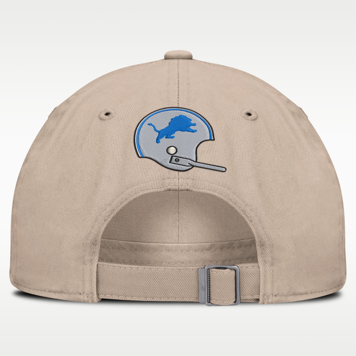 Мужская бейсболка Nike Detroit Lions Rewind Club NFL, цвет: Песочный — фото 2