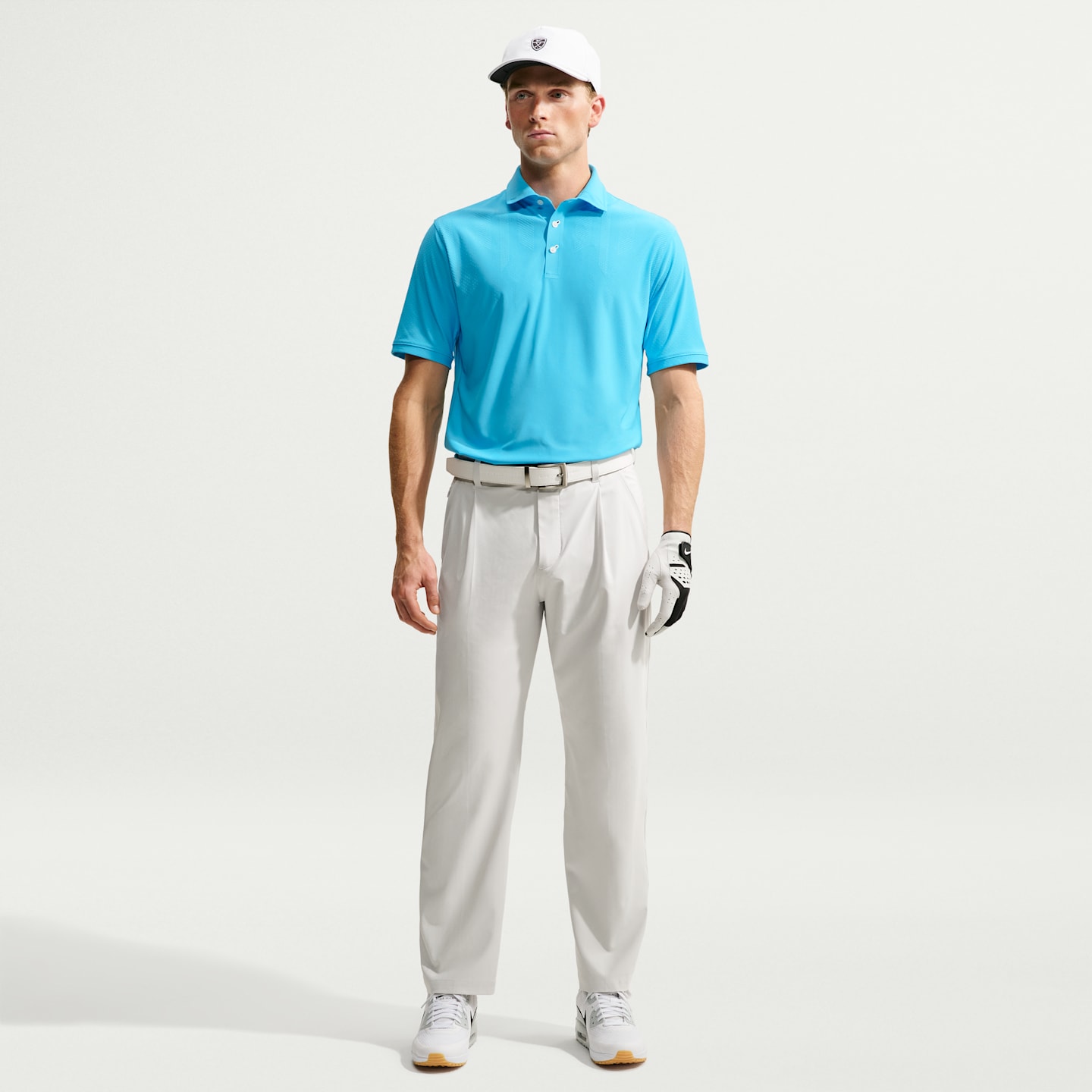 Мужское поло Nike Tailored Performance Dri-FIT Golf Polo, цвет: Синий, вариант 1 — фото 4