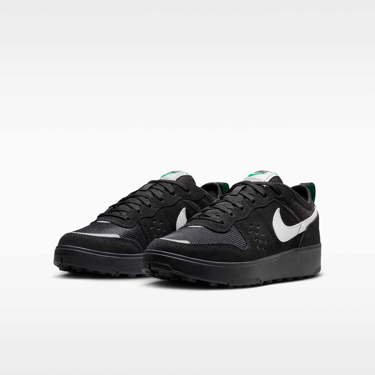 Детские кроссовки Nike C1TY "Brownstone" Shoes, цвет: Чёрный / Зелёный — фото 5