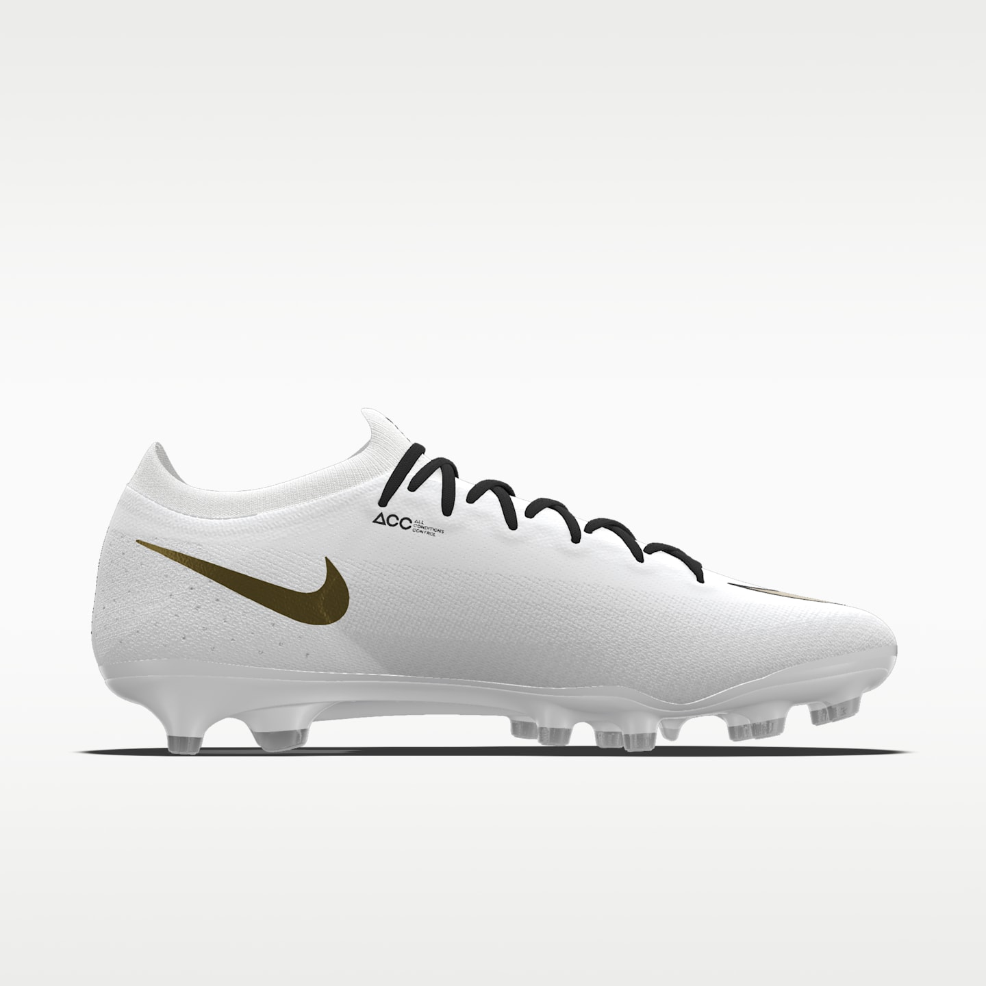 Мужские бутсы Nike Mercurial Vapor 17 Elite By You Custom Artificial-Grass Low-Top Soccer Cleats, цвет: Белый — фото 3