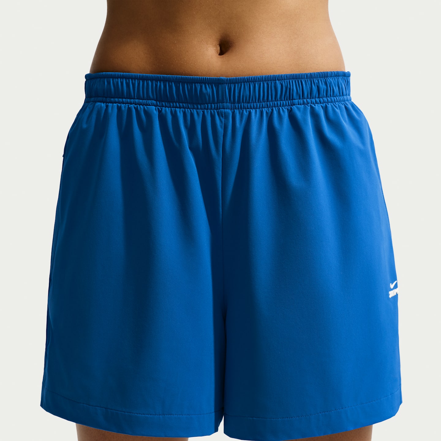 Женские спортивные шорты NikeSKIMS Stretch Nylon из эластичного нейлона, 5, цвет: Кобальтовый — фото 2