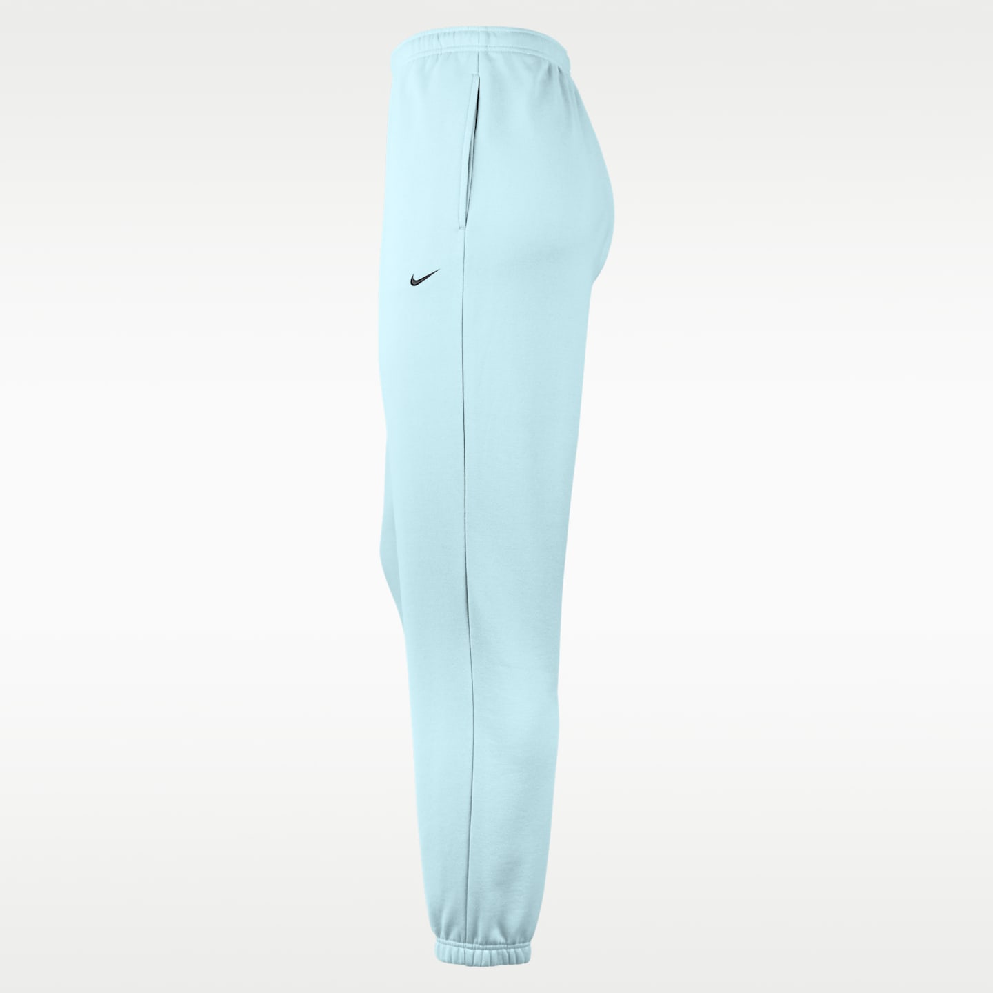 Женские брюки Nike Portland Fire French Terry Standard Cuffed, цвет: Синий / Чёрный — фото 3