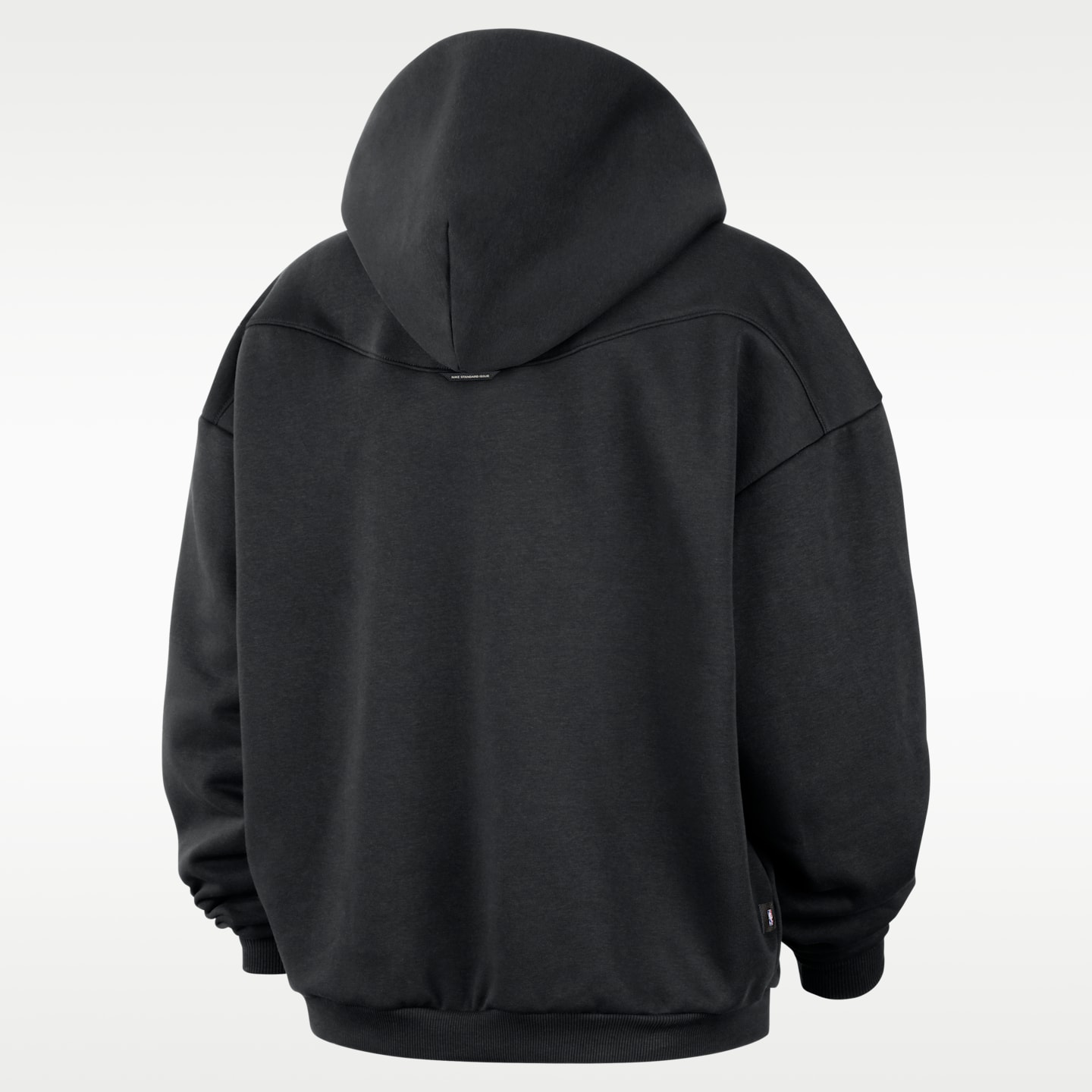 Мужское худи Nike San Antonio Spurs Standard Issue NBA Fleece Basketball, цвет: Чёрный / Белый — фото 2
