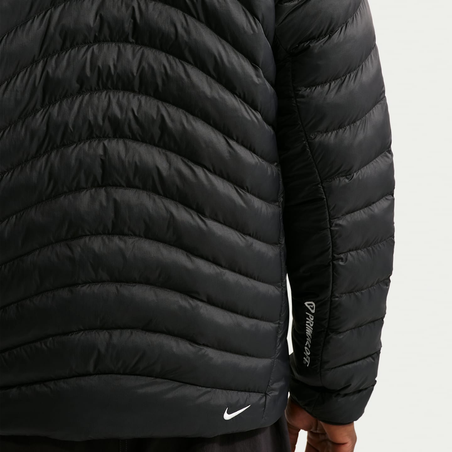 Мужская куртка с капюшоном Nike ACG Lava Flow Therma-FIT ADV, цвет: Чёрный / Снежный белый — фото 2