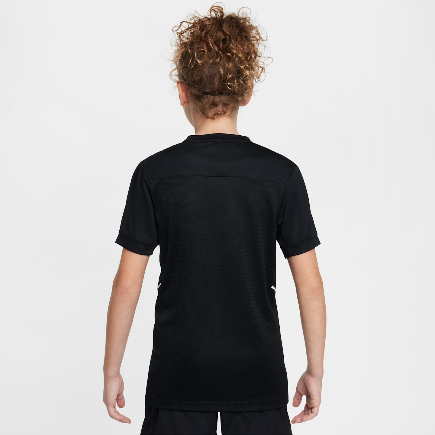 Детский топ Nike Academy Dri-FIT Soccer Top, цвет: Чёрный / Белый — фото 2