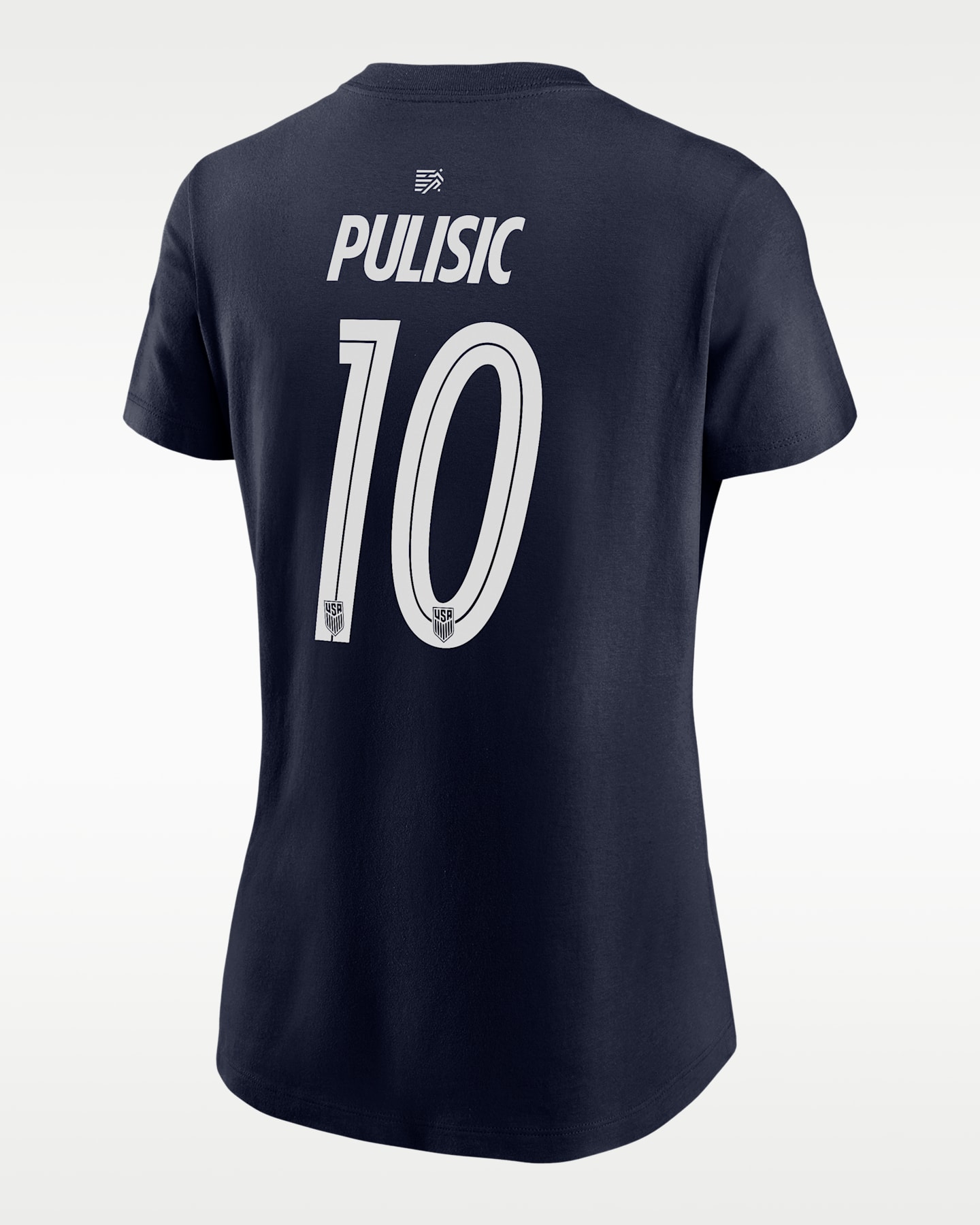 Женская футбольная футболка Nike Christian Pulisic Team USA, цвет: Тёмно-синий — фото 3