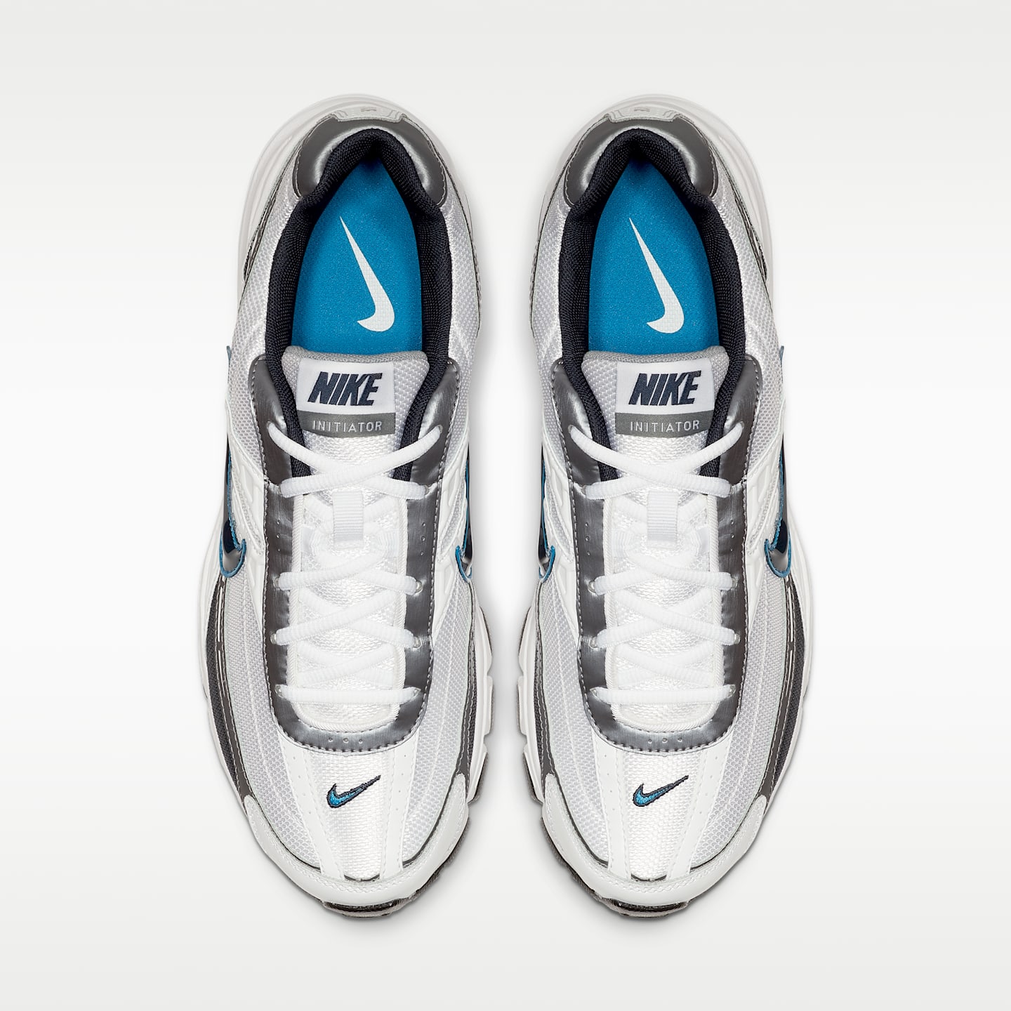 Мужские кроссовки Nike Initiator, цвет: Белый / Серый — фото 5