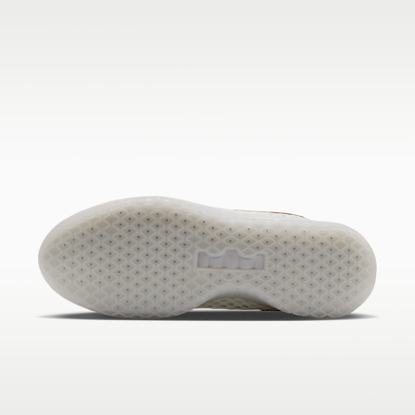 Баскетбольные кроссовки Nike LeBron Witness X, цвет: Белый / Металлик золотой — фото 2