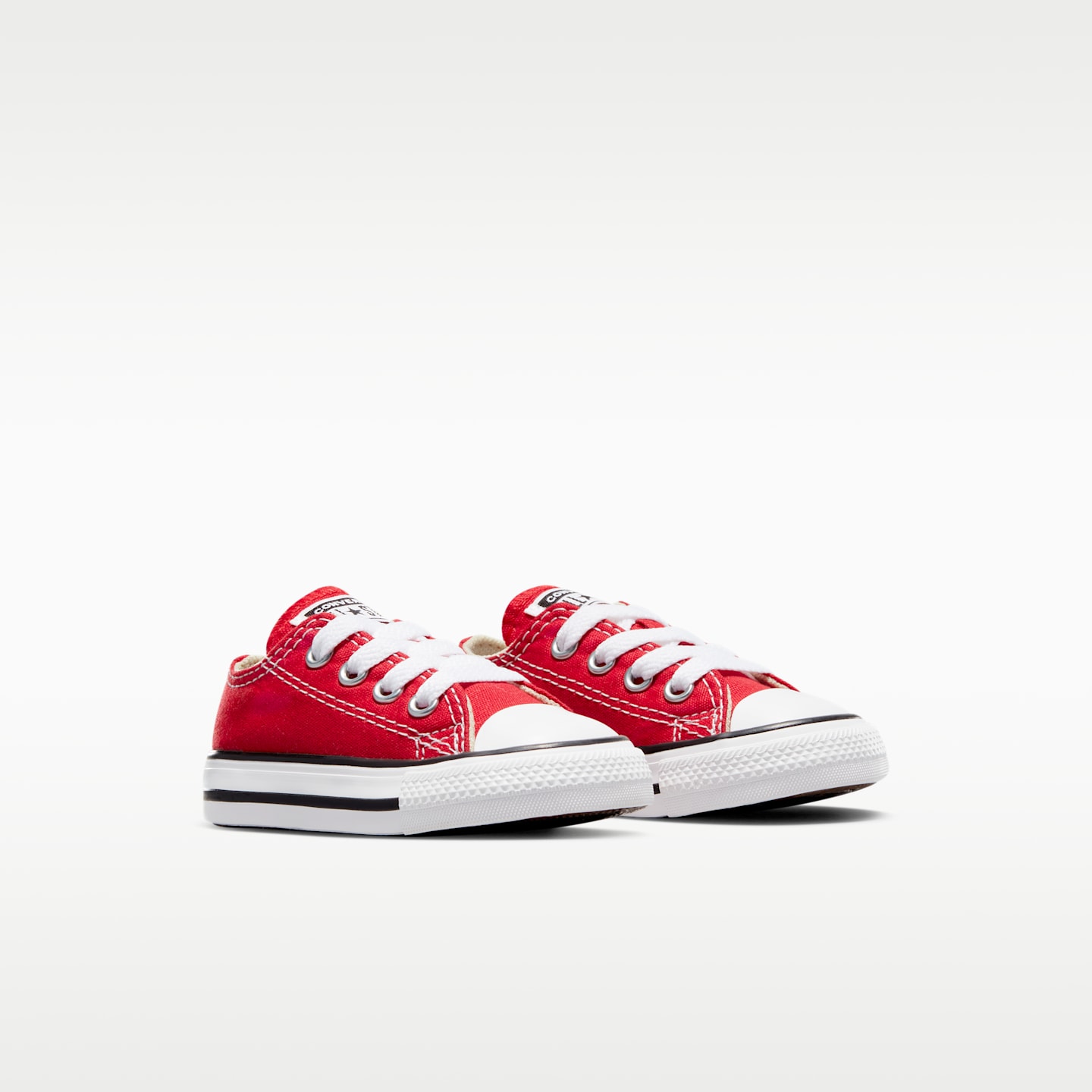 Детские кроссовки Nike Converse Chuck Taylor All Star Low Top Infant/Toddler Shoe, цвет: Красный — фото 5