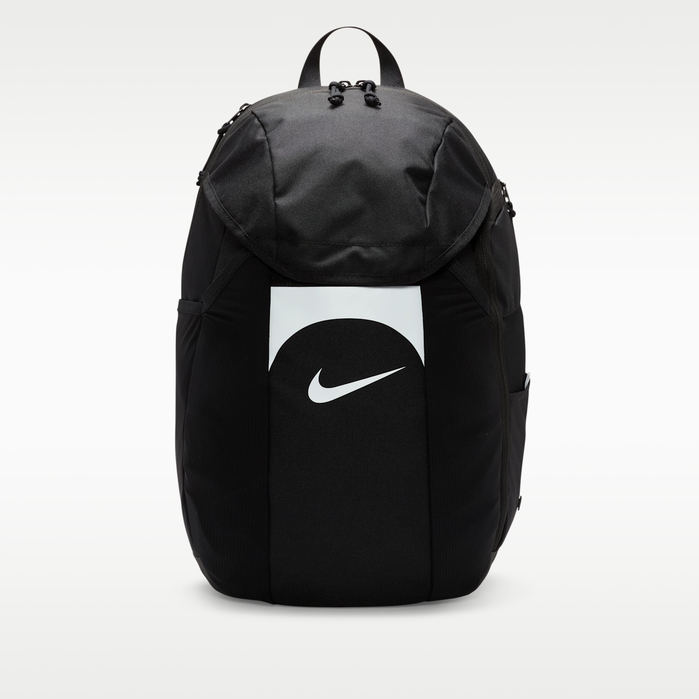 Командный рюкзак Nike Academy, 30 л, цвет: Чёрный / Белый — фото 2